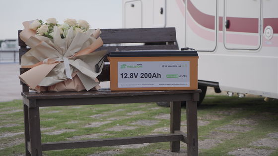 12.8V 100ah 200ah Lifepo4 Boat Battery Camper Solar Energy Storage 12 Volt Marine Rv Battery