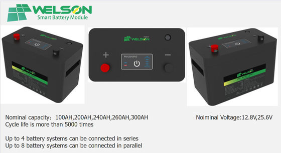 Portable RV Lifepo4 Battery Cycle Life Long 24V Li Ion Battery Solar Golf Cart Terdaftar Ul